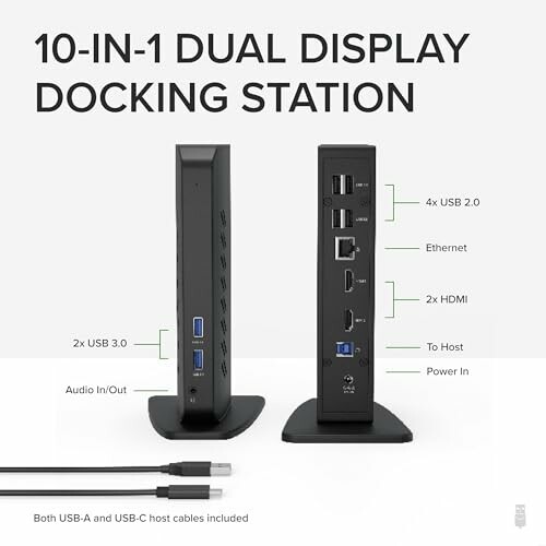 Plugable USB 3.0 and USB-C Docking Station