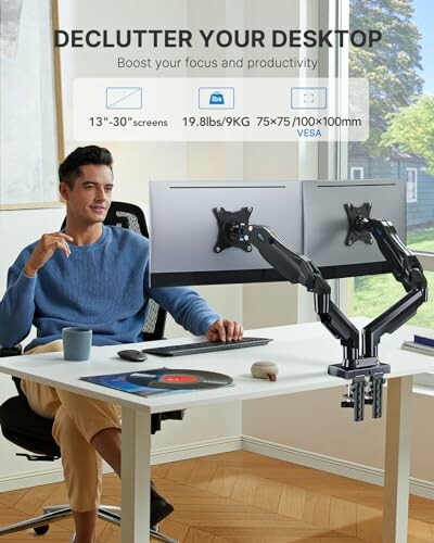 HUANUO Dual Monitor Stand