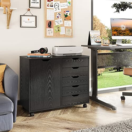 DEVAISE 5-Drawer Wood Dresser Chest