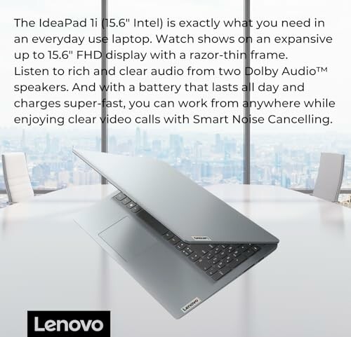Lenovo IdeaPad 1i laptop with FHD display and Dolby Audio