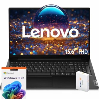 Lenovo laptop with Windows 11 Pro packaging