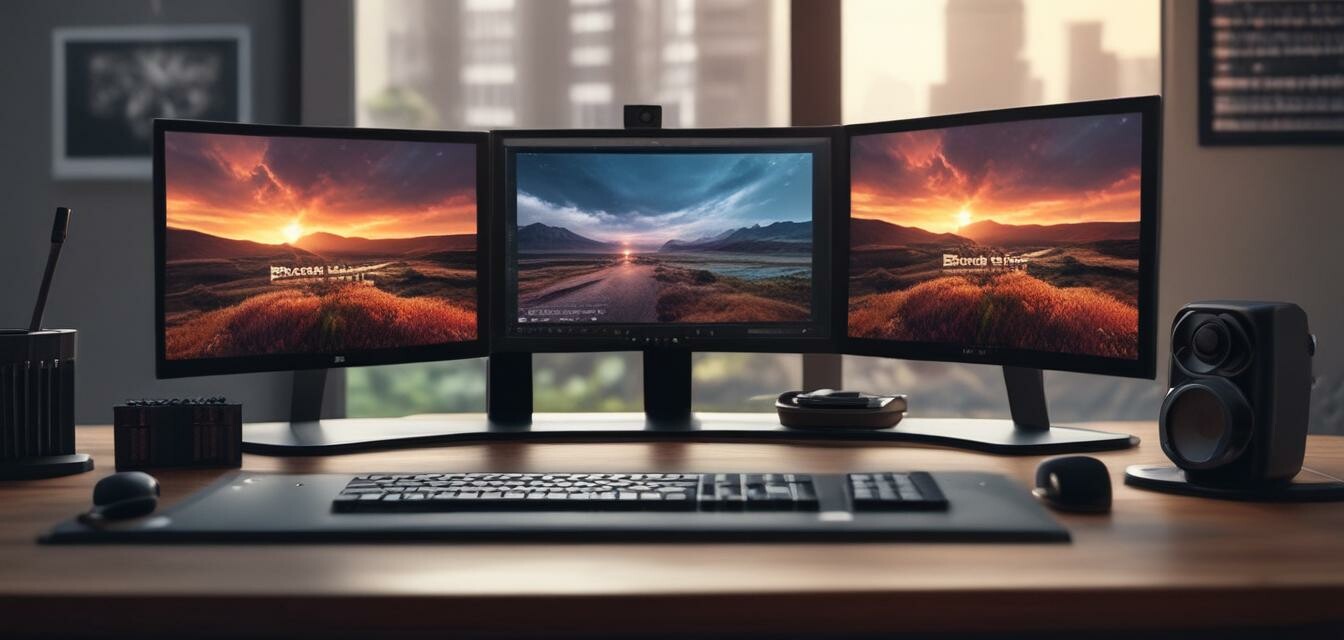 Multi-Monitor Stand