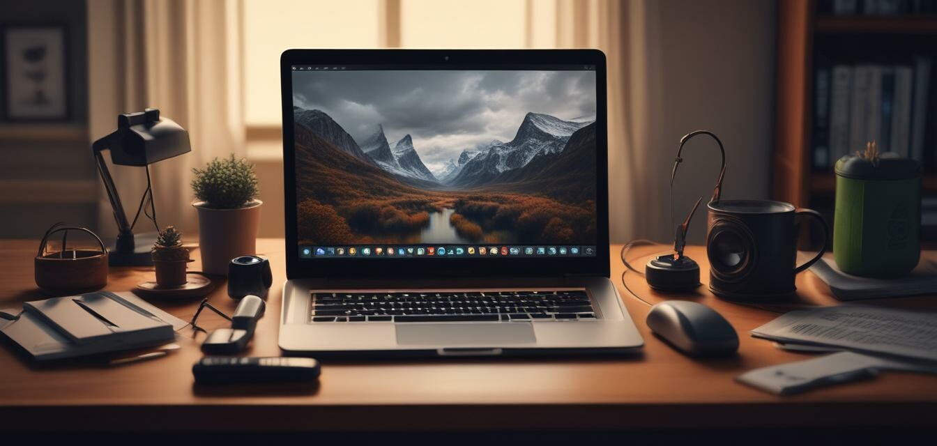 Organized desk