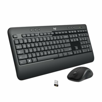 Wireless keyboard and mouse set with USB receiver